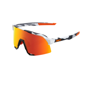 OCULOS 100% S3 - SOFT TACT GREY CAMO - HIPER RED MULTLAYER MIRROR LENS