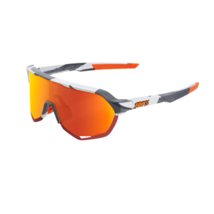 OCULOS 100% S2 - SOFT TACT GREY CAMO - HIPER RED MULTILAYER MIRROR LENS