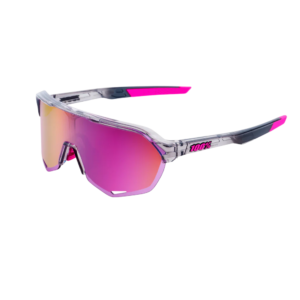 OCULOS 100% S2 - POLISHED TRANSLUCENT GREY - PURPLE MULTILAYER MIRROR LENS