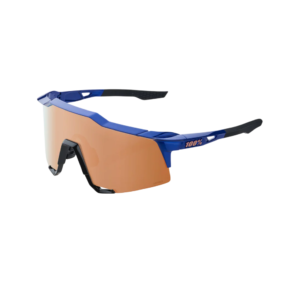 OCULOS 100% SPEEDCRAFT - GLOSS COBALT BLUE - HIPER COPPER MIRROR LENS