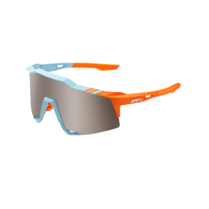 OCULOS 100% SPEEDCRAFT - SOFT TACT TWO TONE - HIPER SILVER MIRROR LENS