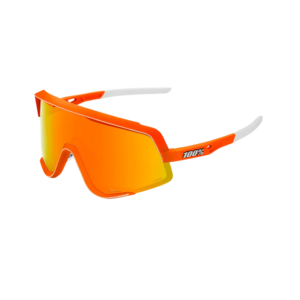OCULOS 100% GLENDALE - SOFT TACT NEON ORANGE - HIPER RED MULTILAYER MIRROR LENS