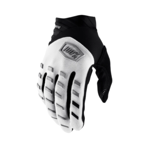 LUVA 100% AIRMATIC 22 BRANCO/PRETO