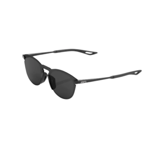 OCULOS 100% LEGERE ROUND - POLISHED BLACK - SMOKE LENS