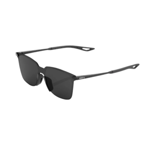 OCULOS 100% LEGERE SQUARE - POLISHED BLACK - SMOKE LENS
