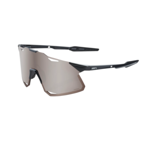 OCULOS 100% HYPERCRAFT - GLOSS BLACK - HIPER SILVER LENS
