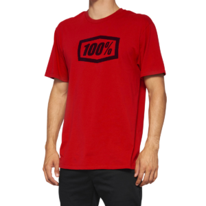 CAMISETA 100% ICON VERMELHO
