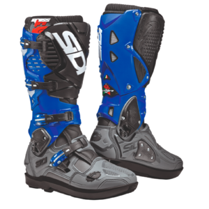 BOTA SIDI CROSSFIRE 3 SRS - CINZA/AZUL/PRETO