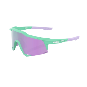 OCULOS 100% SPEEDCRAFT - SOFT TACT MINT - HIPER LAVENDER MIRROR LENS