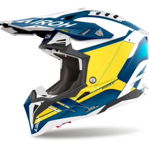 CAPACETE AIROH AVIATOR 3 SABER BLUE MATT