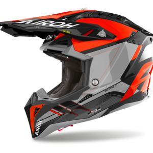CAPACETE AIROH AVIATOR 3 SABER ORANGE GLOSS