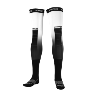 MEIA MATTOS RACING KNEE BRACE BRANCA