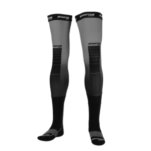 MEIA MATTOS RACING KNEE BRACE CINZA