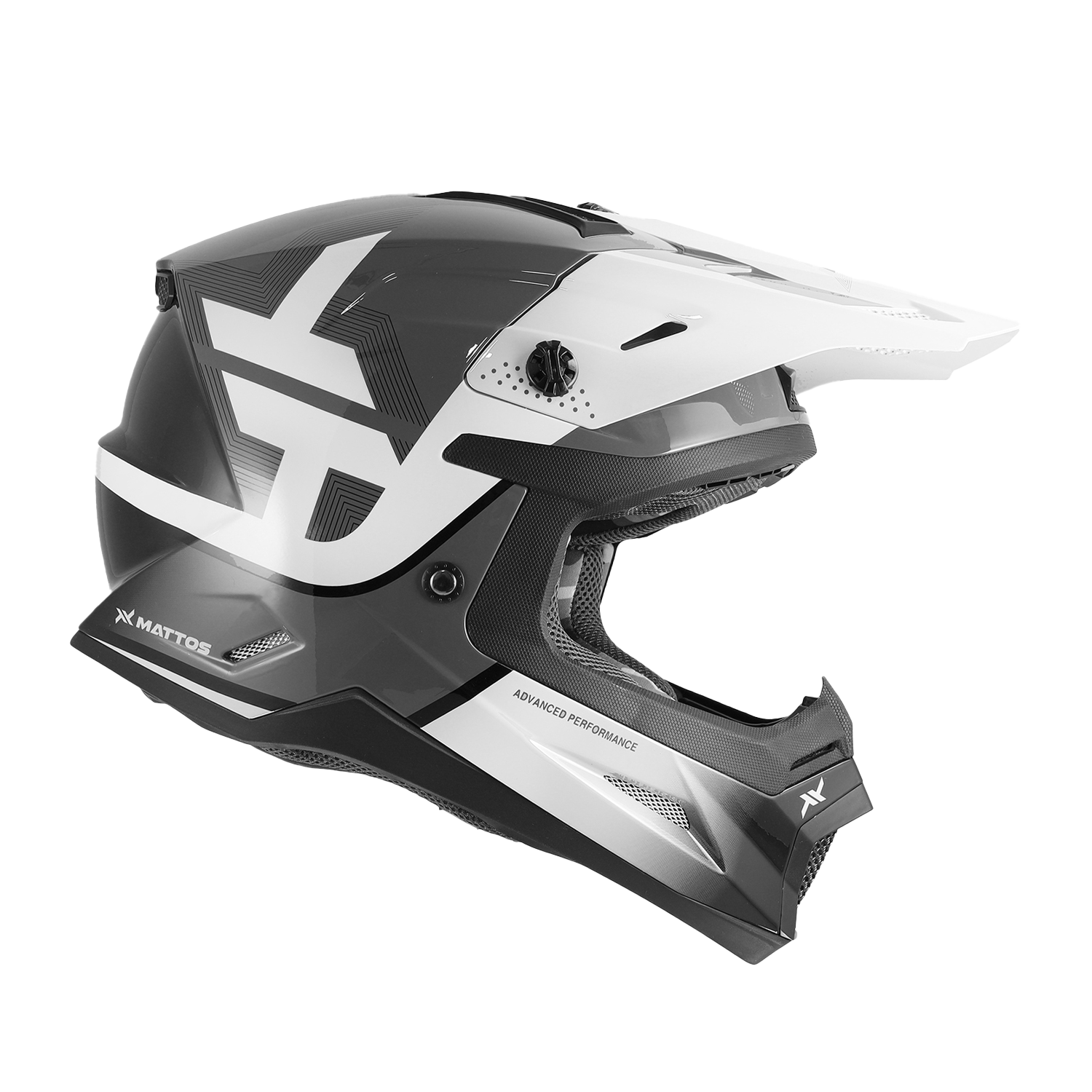 CAPACETE ECHOES CINZA LADO2