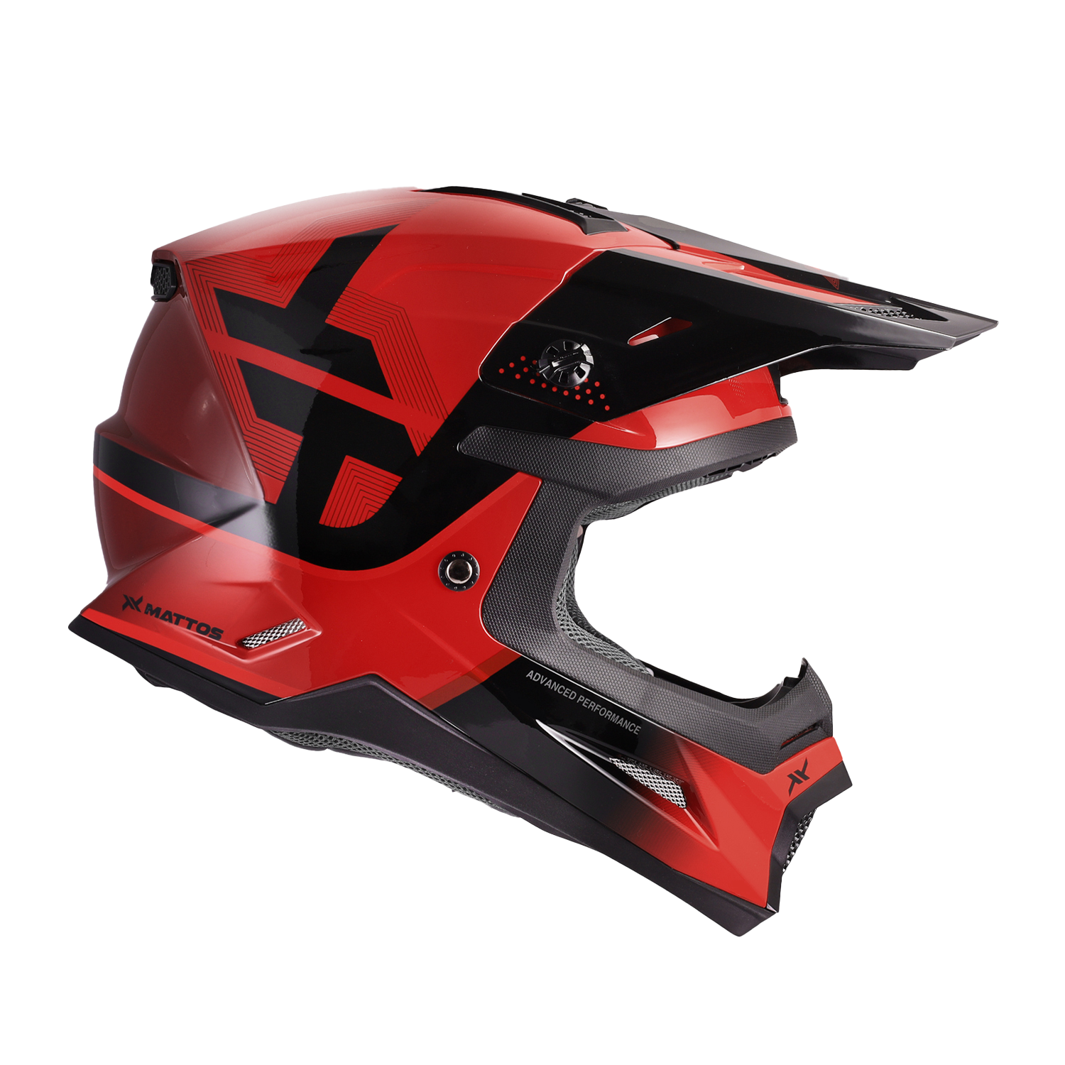CAPACETE ECHOES VERMELHO LADO2