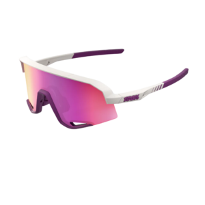 OCULOS 100% SLENDALE - MATTE CHALK - PURPLE MIRROR