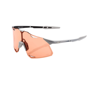 OCULOS 100% HYPERCRAFT - MATTE STONE GREY - HIPER CORAL LENS