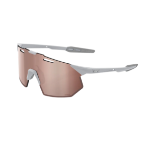 OCULOS 100% HYPERCRAFT SQ - MATTE STONE GREY - HIPER CRIMSON SILVER MIRROR LENS