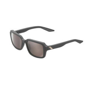 OCULOS 100% RIDELEY - SOFT TACT COOL GREY - HIPER SILVER MIRROR LENS