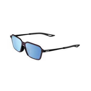 OCULOS 100% LEGERE TRAP - SOFT TACT BLACK - HIPER BLUE MULTILAYER MIRROR LENS