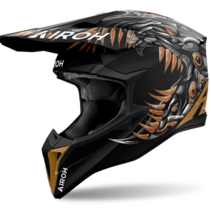 CAPACETE AIROH WRAAAP CYBORG MATT