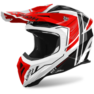 CAPACETE AIROH AVIATOR ACE 2 ENGINE RED GLOSS
