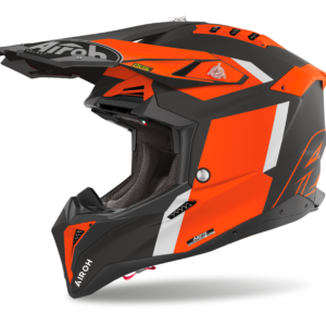 CAPACETE AIROH AVIATOR 3 GLORY ORANGE MATT