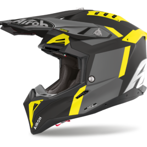 CAPACETE AIROH AVIATOR 3 GLORY YELLOW MATT