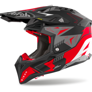 CAPACETE AIROH AVIATOR 3 SPIN RED MATT