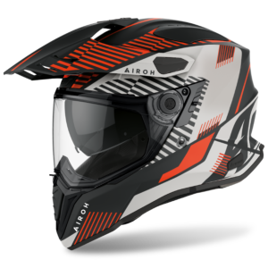 CAPACETE AIROH COMMANDER BOOST ORANGE MATT