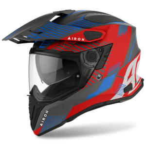 CAPACETE AIROH COMMANDER BOOST RED/BLUE MATT