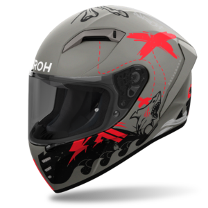 CAPACETE AIROH CONNOR DESPERADO ORANGE MATT
