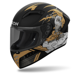 CAPACETE AIROH CONNOR ZEUS BLACK MATT