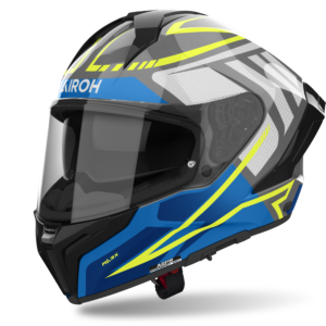 CAPACETE AIROH MATRYX RIDER BLUE GLOSS