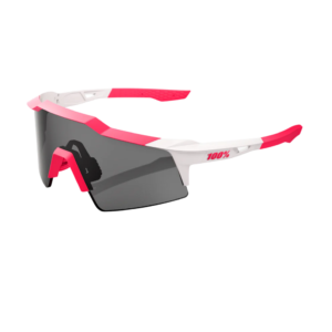 OCULOS 100% SPEEDCRAFT XS - PUDDY PINK WHITE - SMOKE