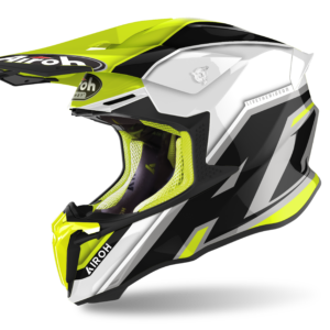 CAPACETE AIROH TWIST 2.0 SHAKEN YELLOW GLOSS