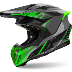 CAPACETE AIROH TWIST 3 SHARD GREEN GLOSS