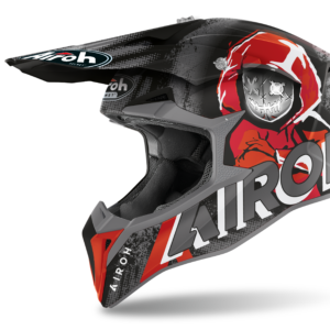 CAPACETE AIROH WRAAP ALIEN RED MATT