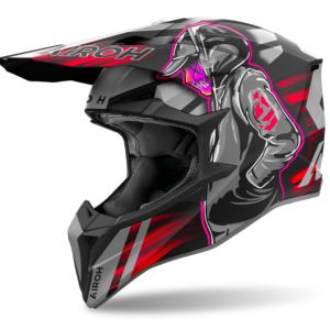 CAPACETE AIROH WRAAAP CYBER RED MATT