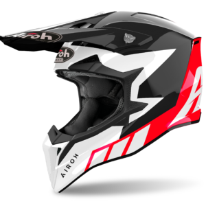 CAPACETE AIROH WRAAAP RELOADED RED GLOSS