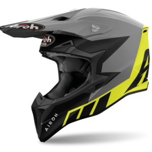 CAPACETE AIROH WRAAAP RELOADED YELLOW MATT