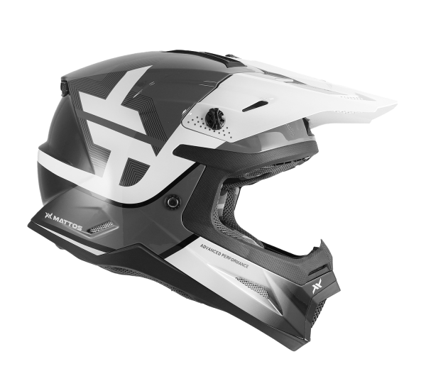 CAPACETE ECHOES CINZA LADO2